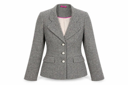 Womens UK Size 10 Minuet Regular Grey Blazer