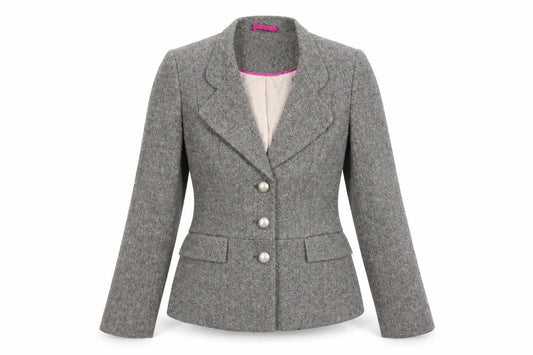 Womens UK Size 10 Minuet Regular Grey Blazer