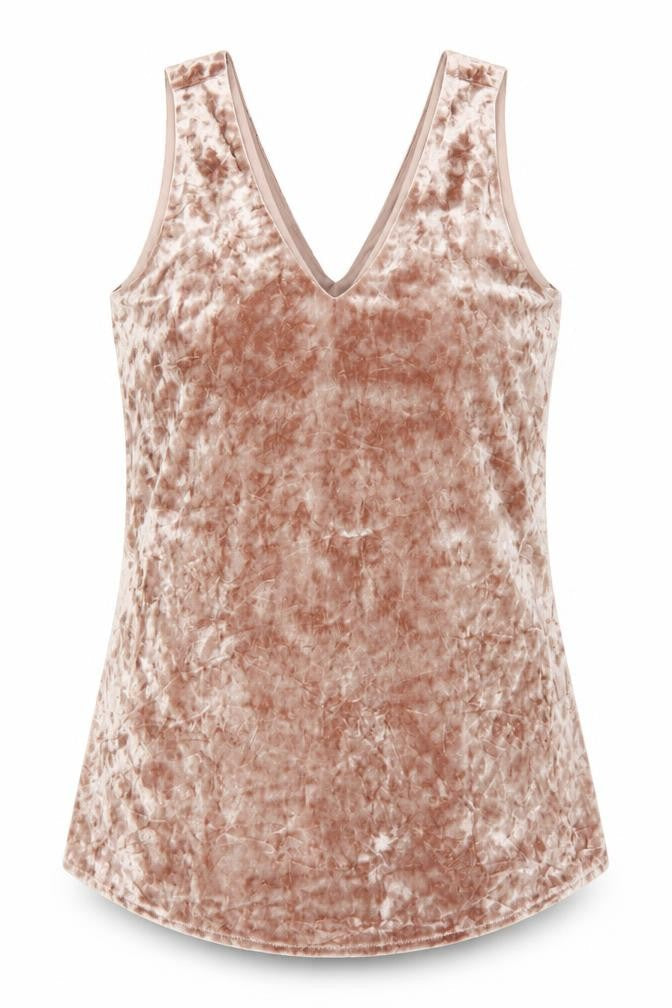 Womens UK Size 12 Linea Pink Basic Tank