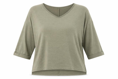 Womens UK Size M New Look Green Pullover Jumper