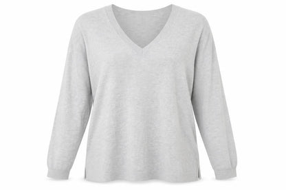 Womens UK Size XL Marks and Spencer Grey Pullover Jumper