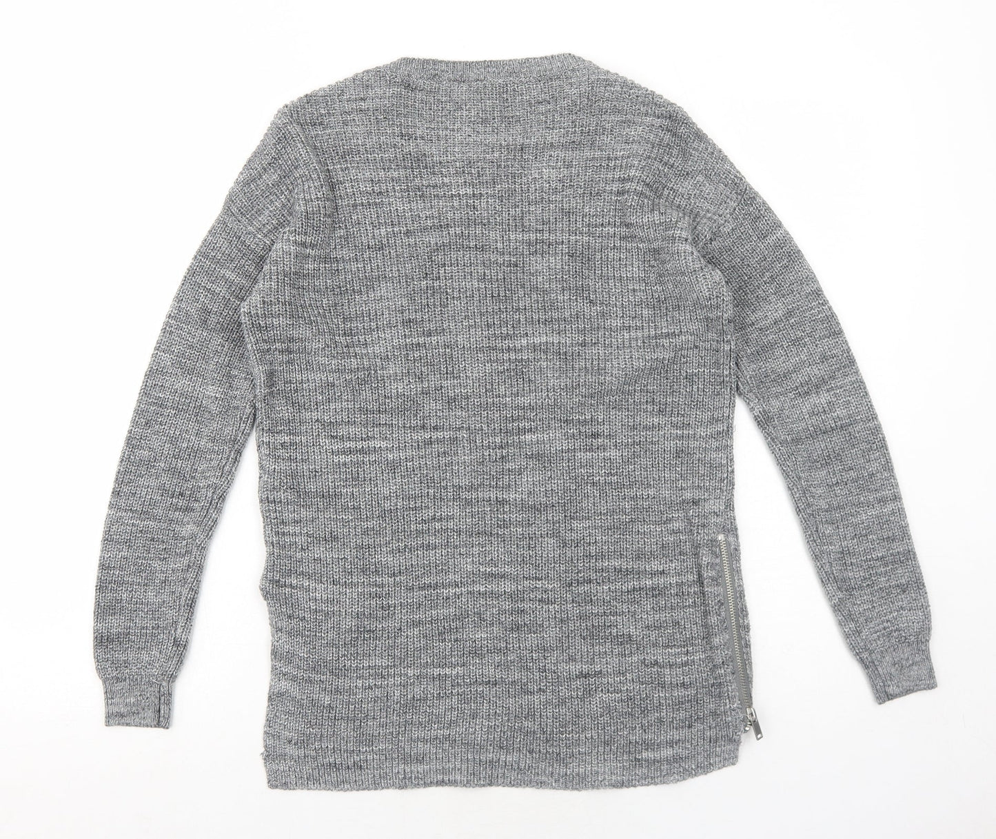 Womens UK Size XS H&M Grey Pullover Jumper