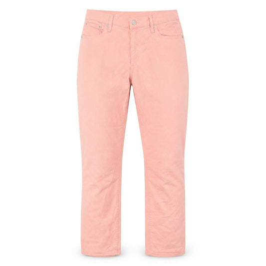Womens UK Size 10 Gap Regular Fit Straight Pink Jeans