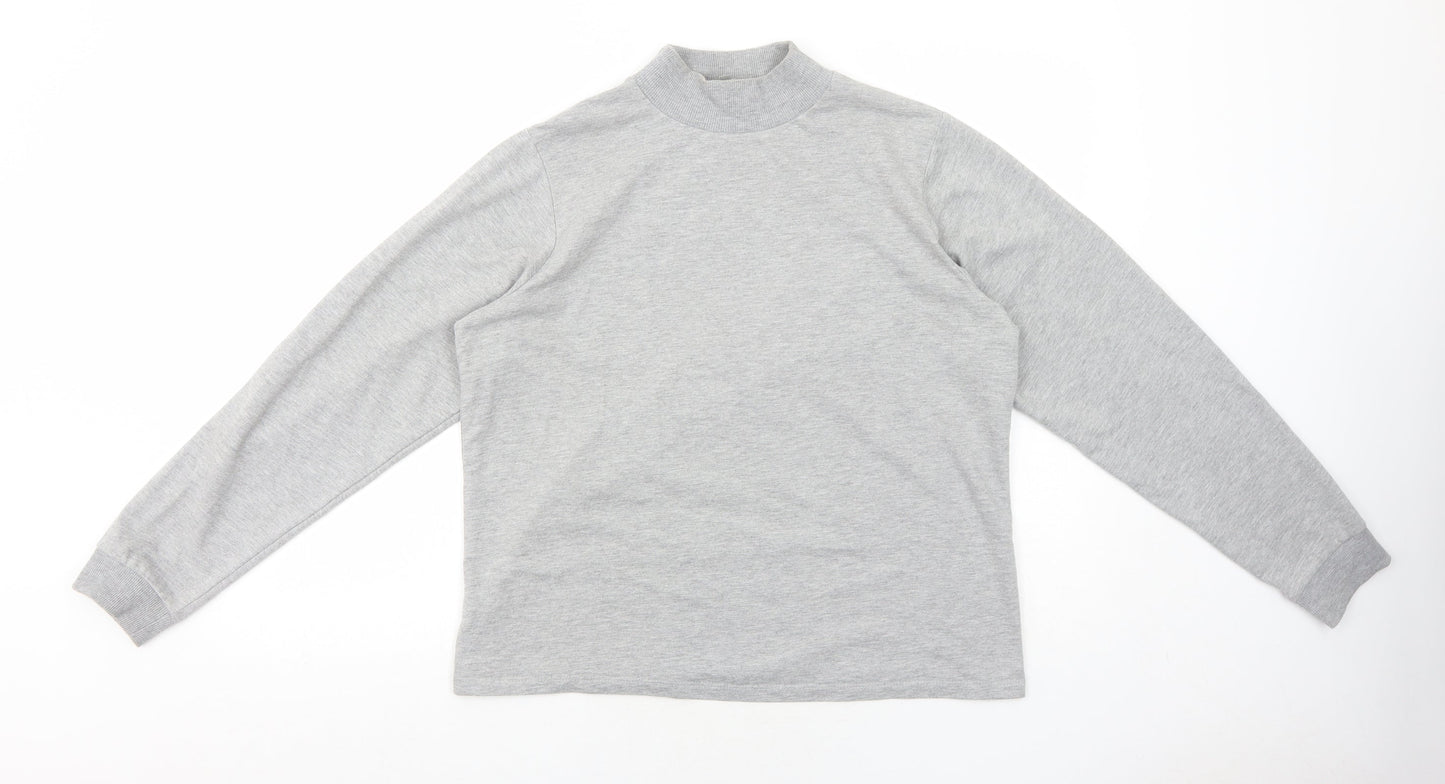 Womens UK Size 10 ASOS Grey Pullover Sweatshirt