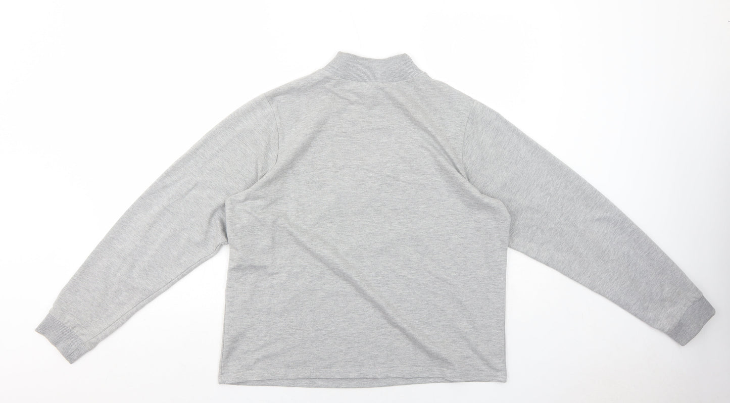 Womens UK Size 10 ASOS Grey Pullover Sweatshirt