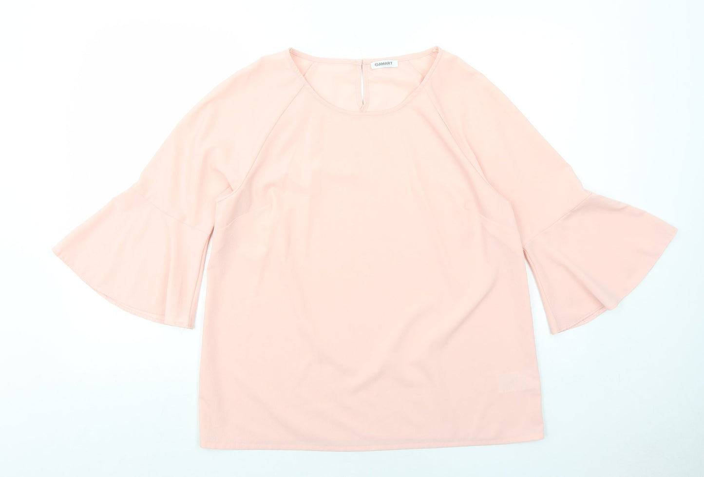 Womens UK Size 16 Damart Pink Basic Blouse