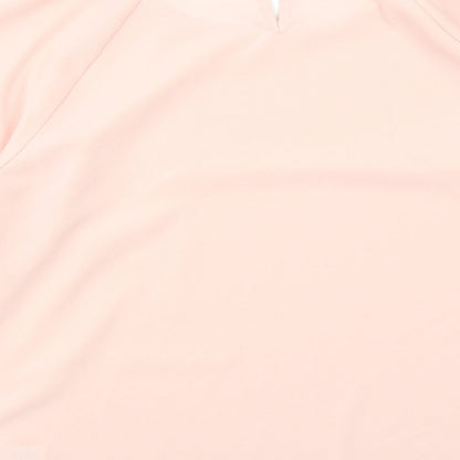 Womens UK Size 16 Damart Pink Basic Blouse