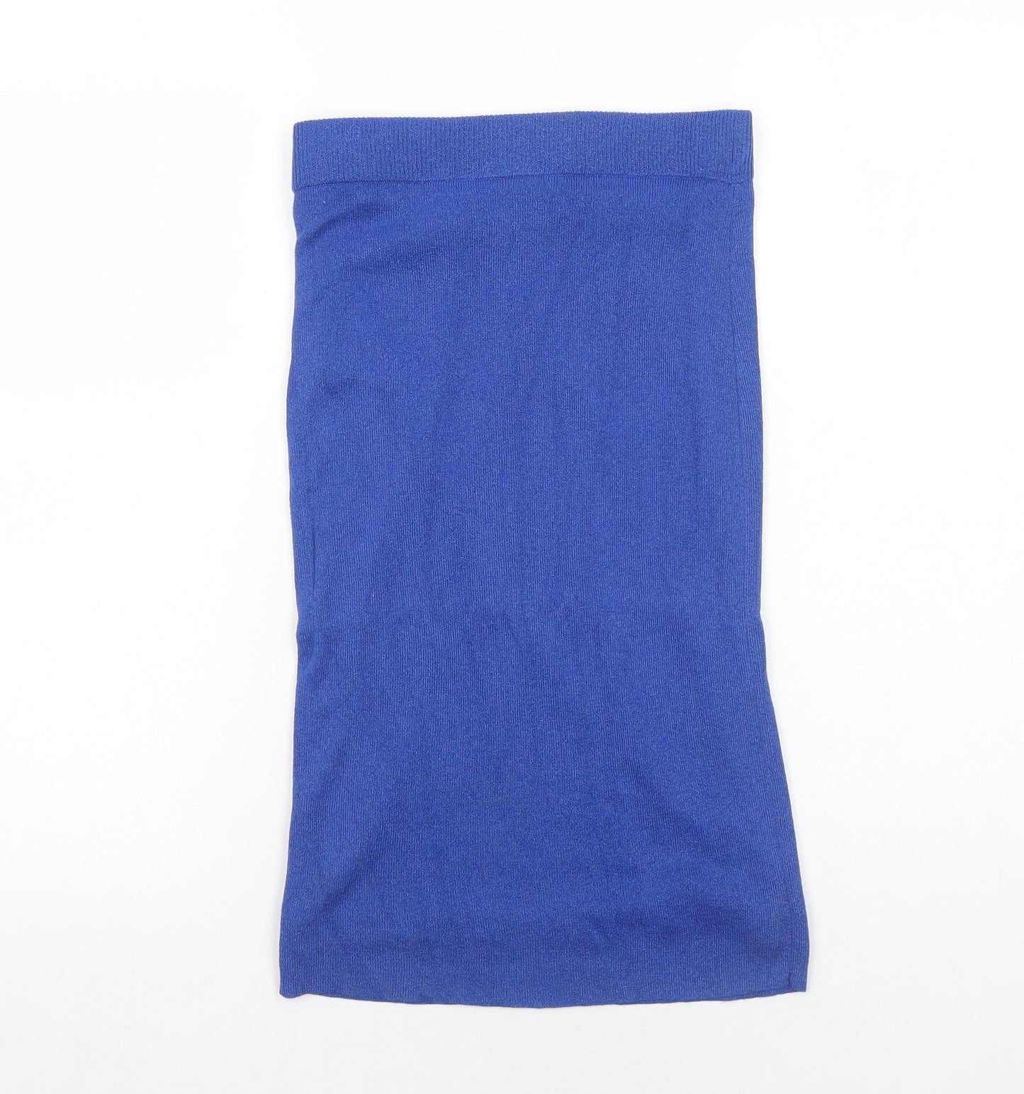 Villa Womens Blue Viscose Bandage Skirt Size XS