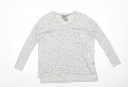 Womens UK Size 8 RJR.John Rocha Grey Pullover Jumper