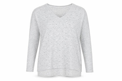 Womens UK Size 8 RJR.John Rocha Grey Pullover Jumper