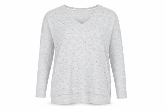 Womens UK Size 8 RJR.John Rocha Grey Pullover Jumper