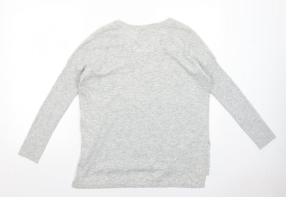Womens UK Size 8 RJR.John Rocha Grey Pullover Jumper