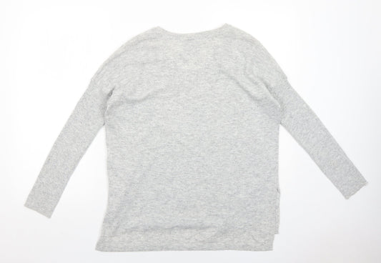 Womens UK Size 8 RJR.John Rocha Grey Pullover Jumper