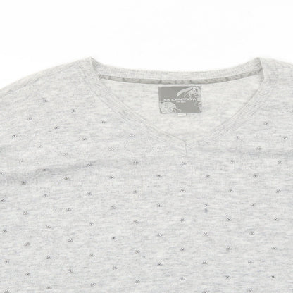 Womens UK Size 8 RJR.John Rocha Grey Pullover Jumper