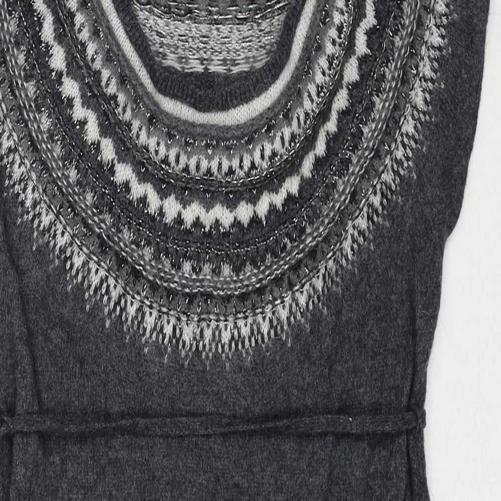 Womens UK Size S H&M Grey Pullover Jumper