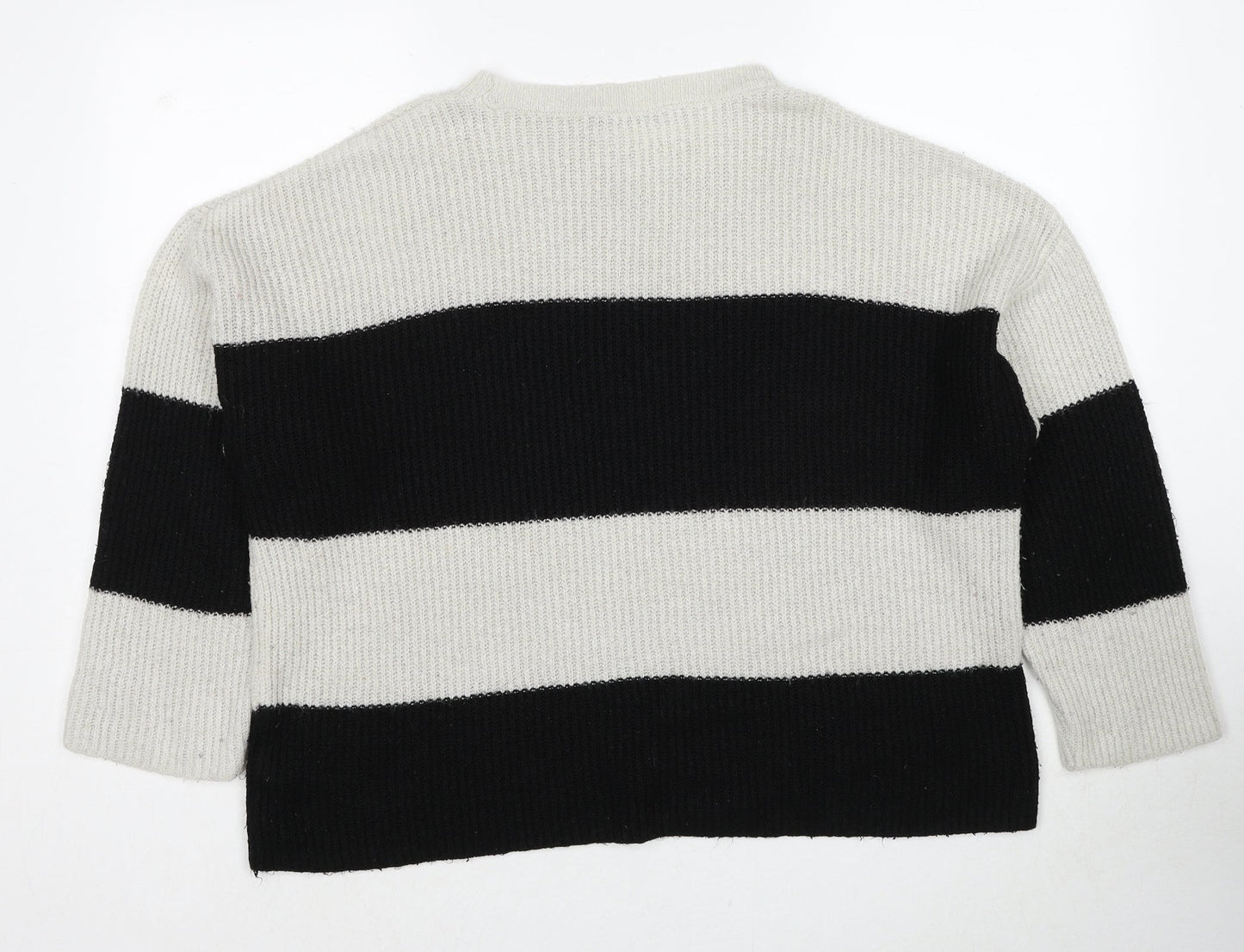 Womens UK Size L Marks and Spencer Grey Pullover Jumper