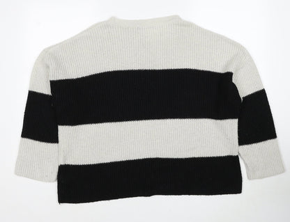 Womens UK Size L Marks and Spencer Grey Pullover Jumper