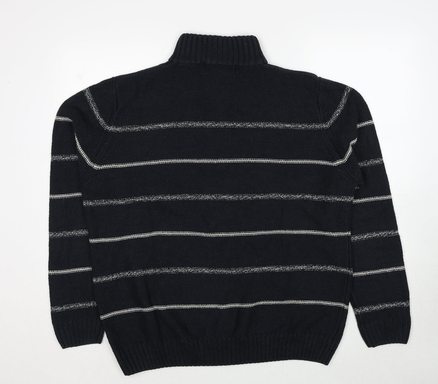 Mens UK Size L BHS Blue Pullover Sweatshirt