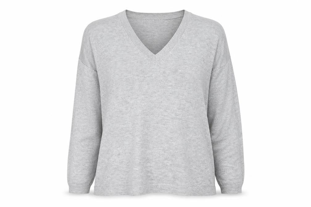 Womens UK Size L Marks and Spencer Grey Pullover Jumper