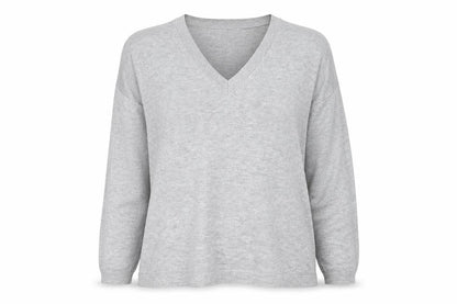 Womens UK Size L Marks and Spencer Grey Pullover Jumper