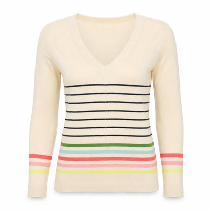 Womens UK Size 8 NEXT Beige Pullover Jumper