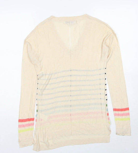 Womens UK Size 8 NEXT Beige Pullover Jumper