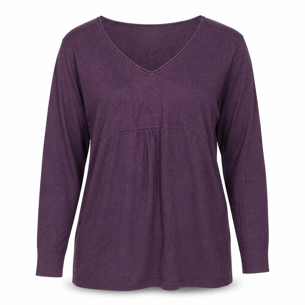 Womens UK Size XL H&M Purple Pullover Jumper