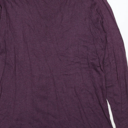 Womens UK Size XL H&M Purple Pullover Jumper