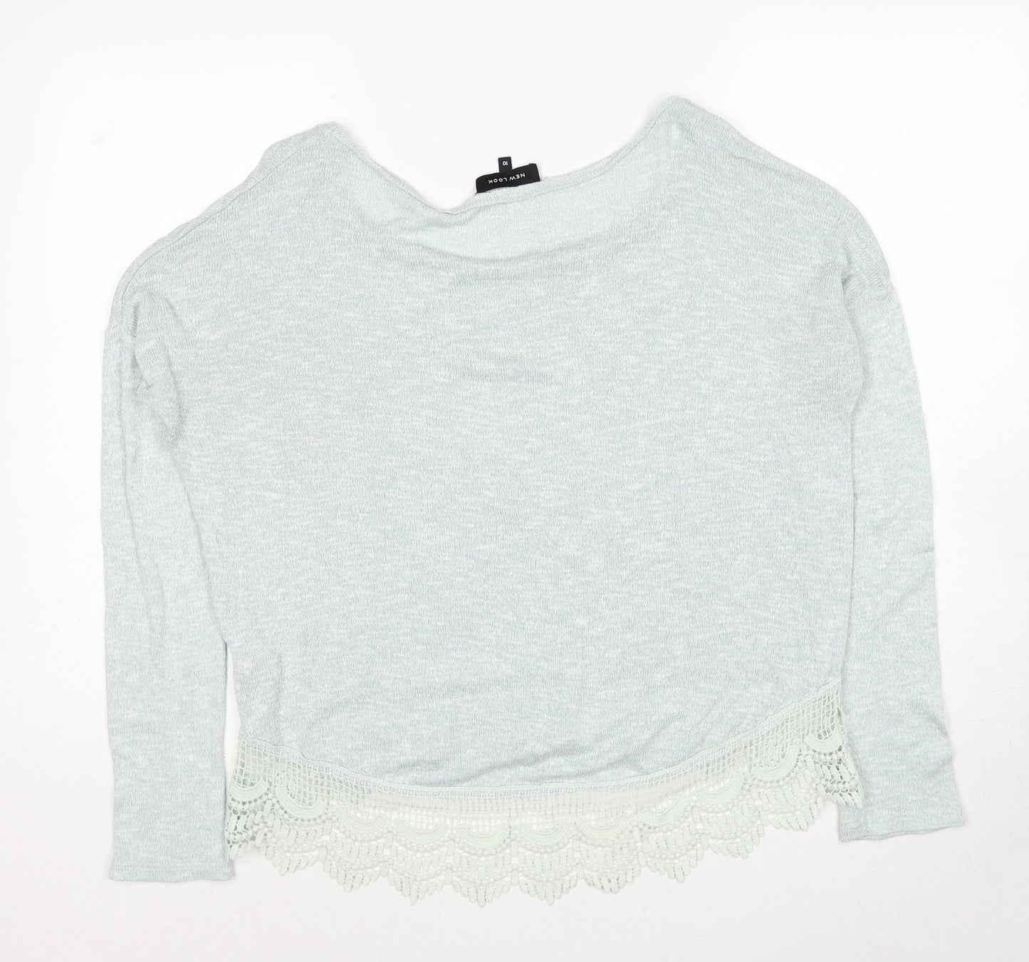 Womens UK Size 10 New Look Blue Pullover Jumper