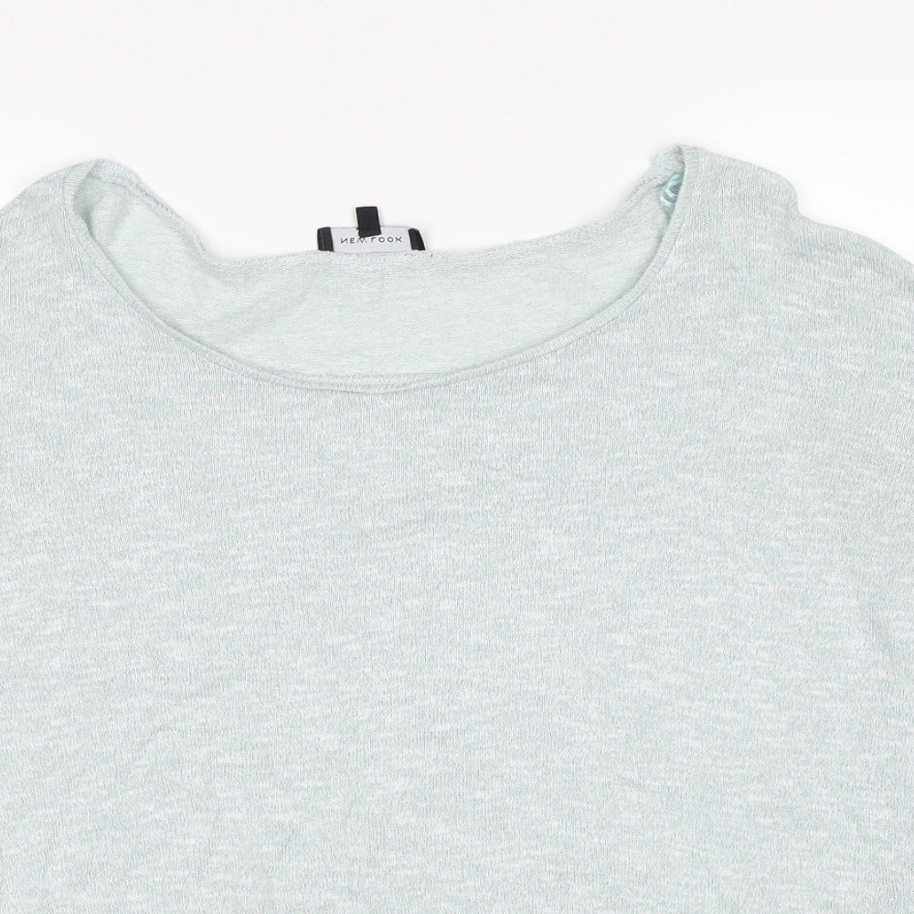 Womens UK Size 10 New Look Blue Pullover Jumper