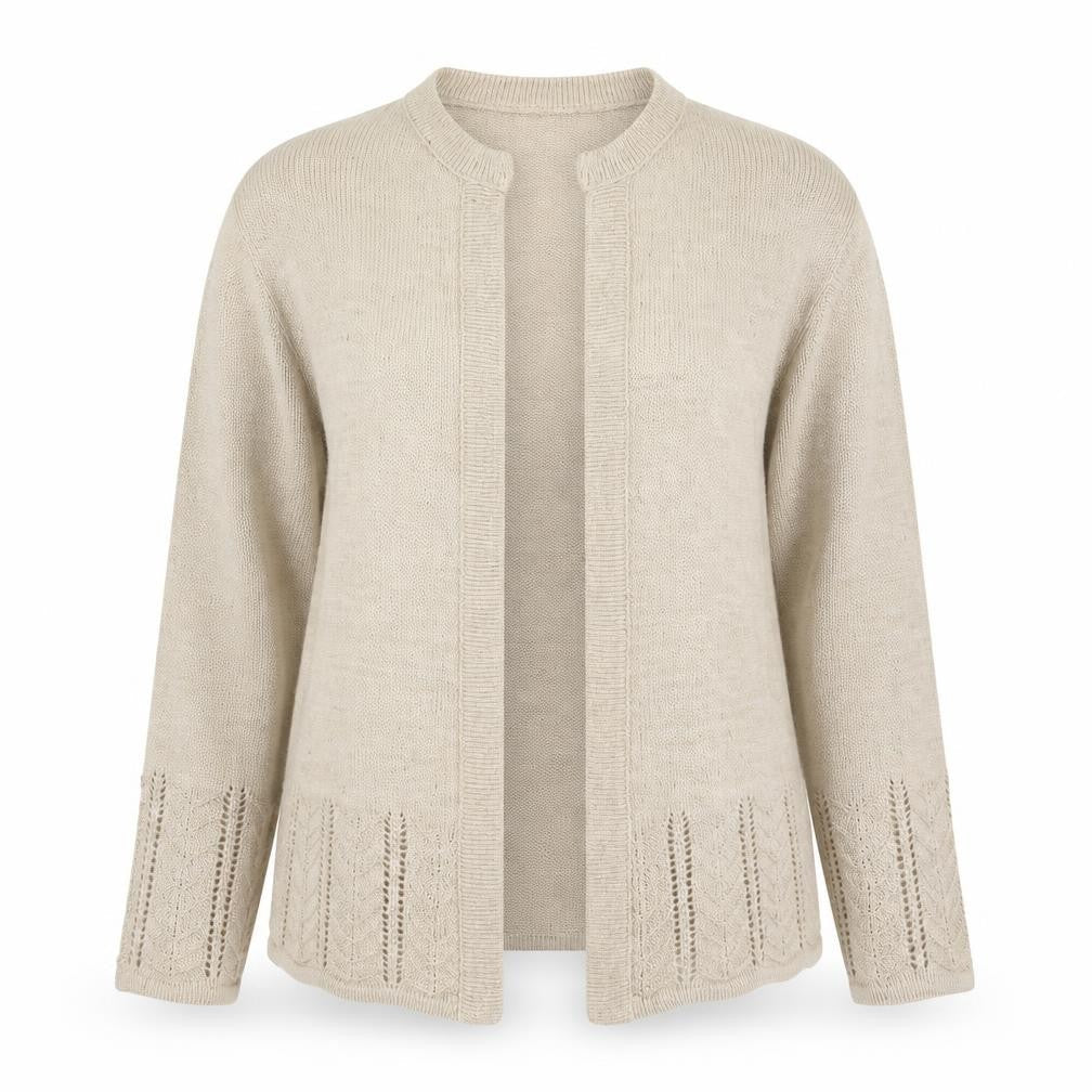 Womens UK Size 16 Compliments Beige Cardigan Jumper