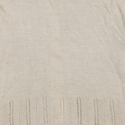 Womens UK Size 16 Compliments Beige Cardigan Jumper