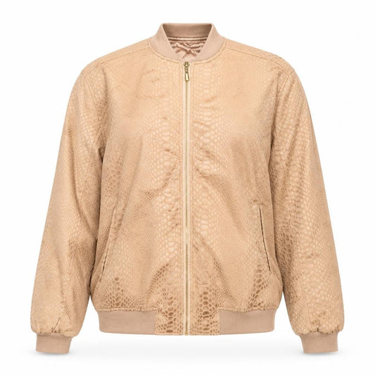 Womens UK Size 6 PRETTYLITTLETHING Pink Bomber Jacket