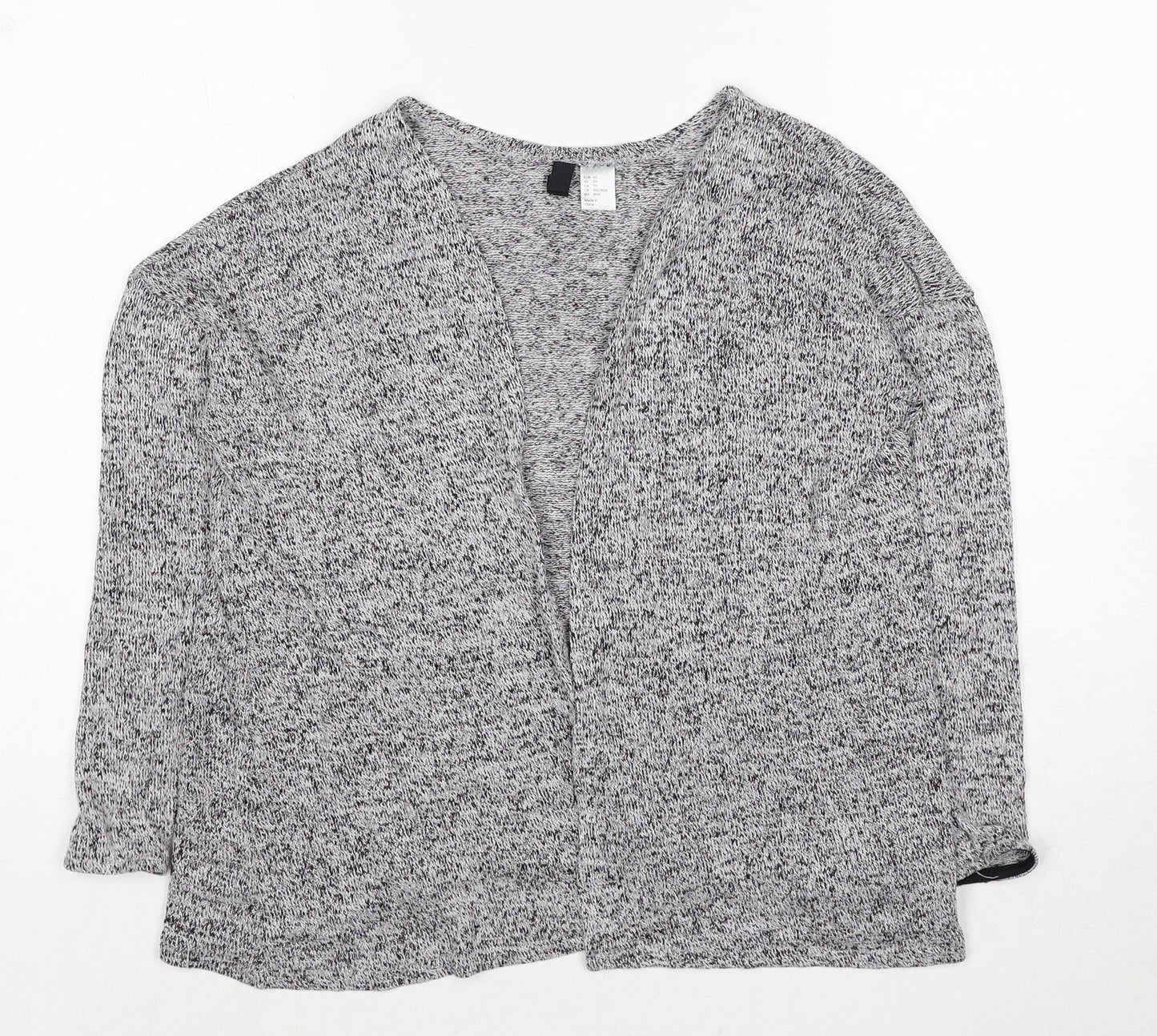 Womens UK Size XS H&M Grey Cardigan Jumper