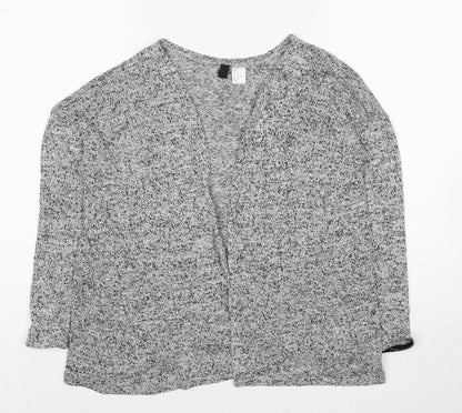 Womens UK Size XS H&M Grey Cardigan Jumper