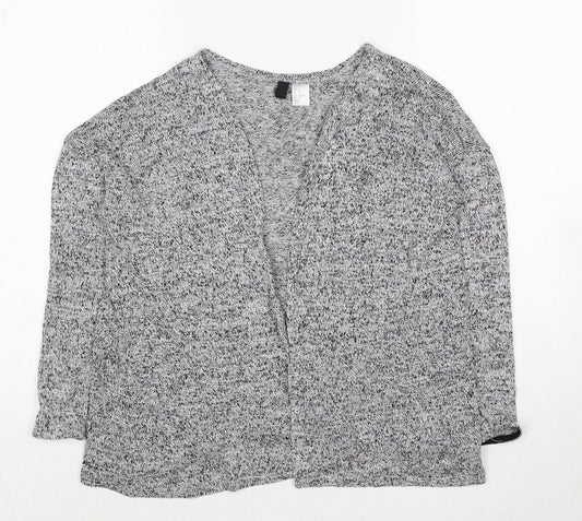 Womens UK Size XS H&M Grey Cardigan Jumper