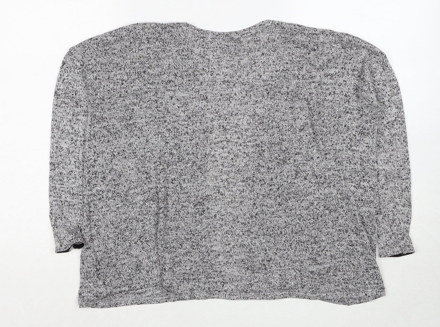 Womens UK Size XS H&M Grey Cardigan Jumper
