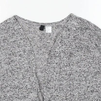Womens UK Size XS H&M Grey Cardigan Jumper