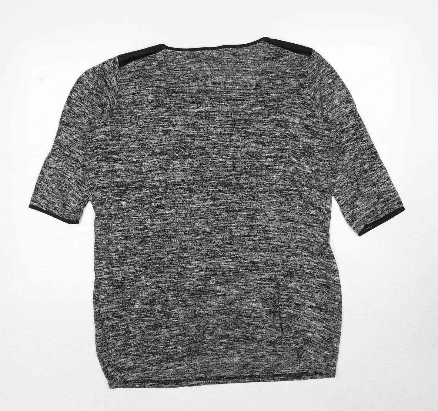 Womens UK Size 12 Miss Selfridge Grey Pullover Jumper