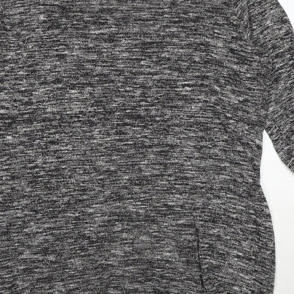 Womens UK Size 12 Miss Selfridge Grey Pullover Jumper
