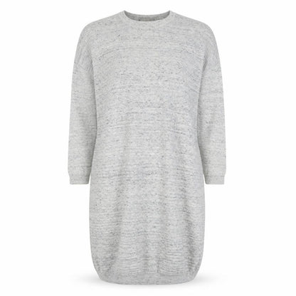 ASOS Womens Grey Polyester Jumper Dress Size 6 Round Neck Pullover