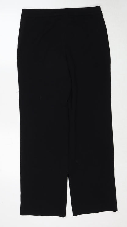 Womens UK Size 8 NEXT Regular Fit  Black Trousers