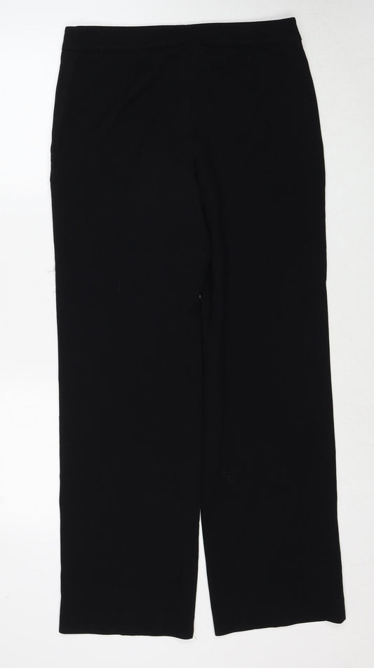 Womens UK Size 8 NEXT Regular Fit  Black Trousers
