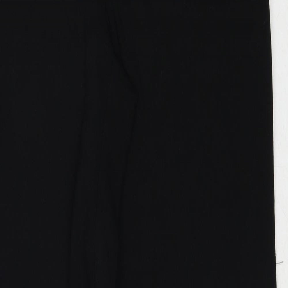 Womens UK Size 8 NEXT Regular Fit  Black Trousers