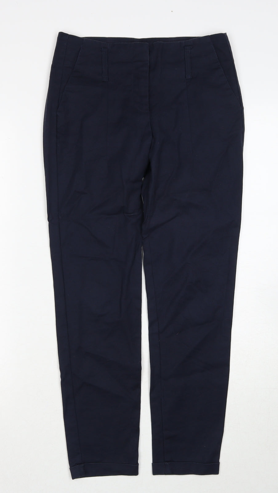 Womens UK Size 6 Zara Regular Fit  Blue Trousers
