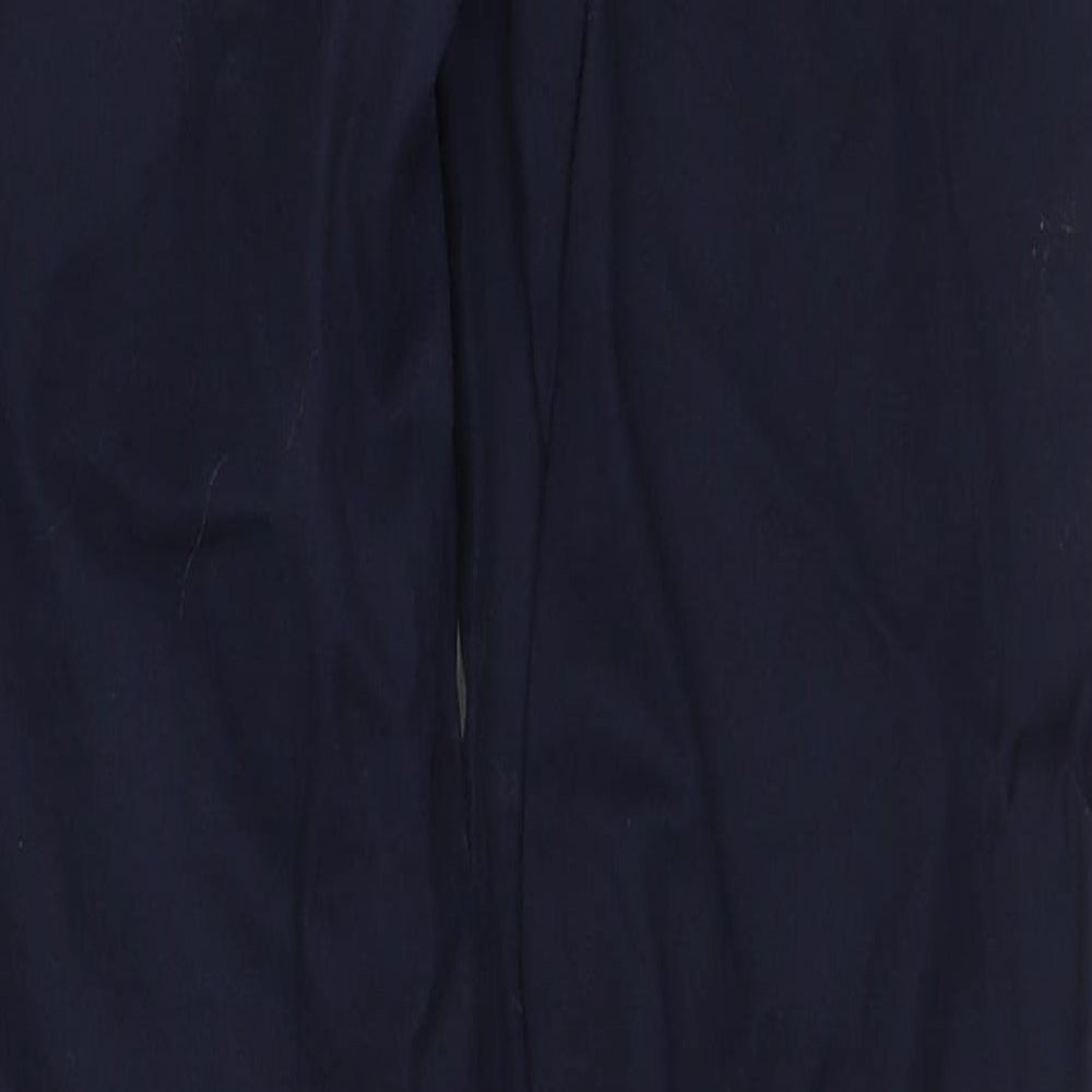 Womens UK Size 6 Zara Regular Fit  Blue Trousers