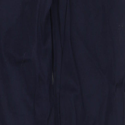 Womens UK Size 6 Zara Regular Fit  Blue Trousers