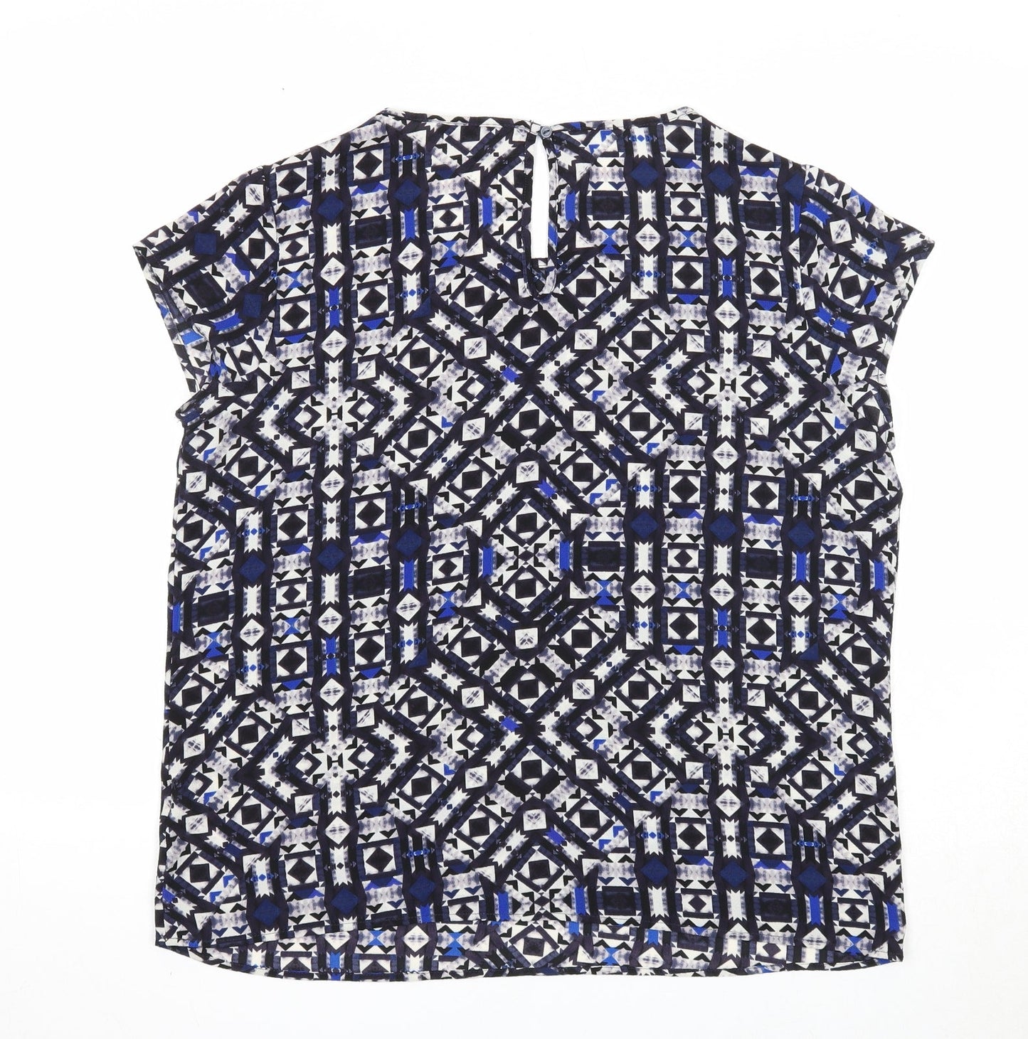 Womens UK Size 14 Only Blue Basic Blouse