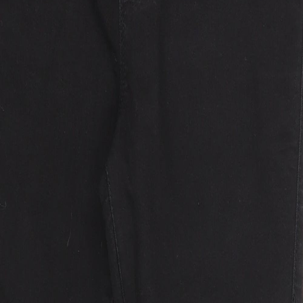 Dorothy Perkins Womens Black Cotton Skinny Jeans Size 8 Regular