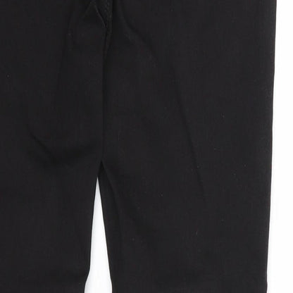 Dorothy Perkins Womens Black Cotton Skinny Jeans Size 8 Regular